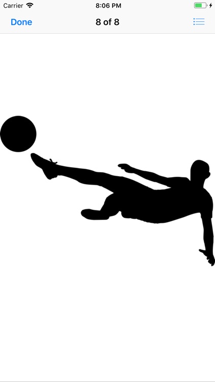 Silhouette Football Stickers screenshot-9