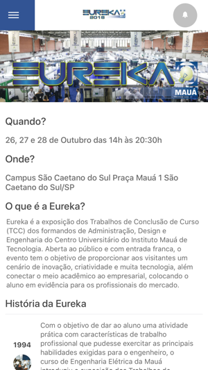 Eureka Mauá 2018