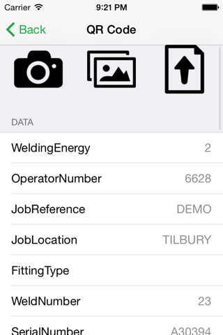 Weld Data screenshot 3
