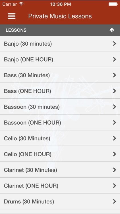 Mike's Music Lesson Scheduling screenshot-3