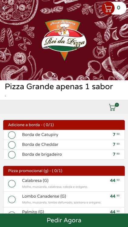 Rei da Pizza | Delivery