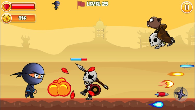 Ninja KungFu - Ninja Run screenshot-4