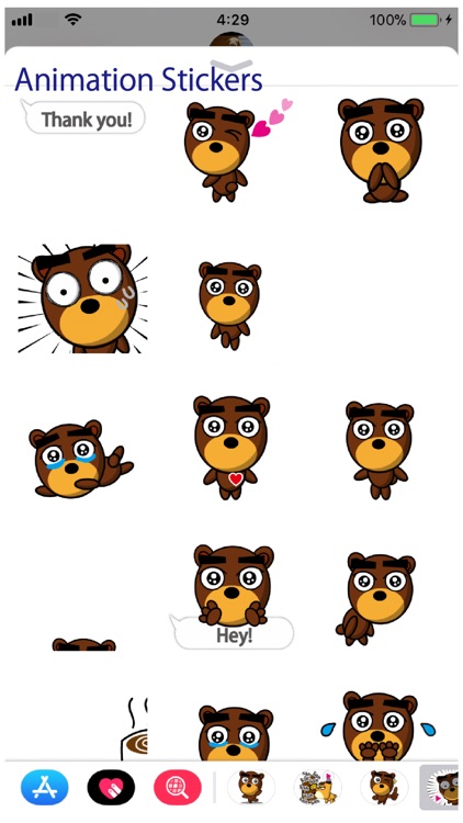 Beb Animation 4 Stickers