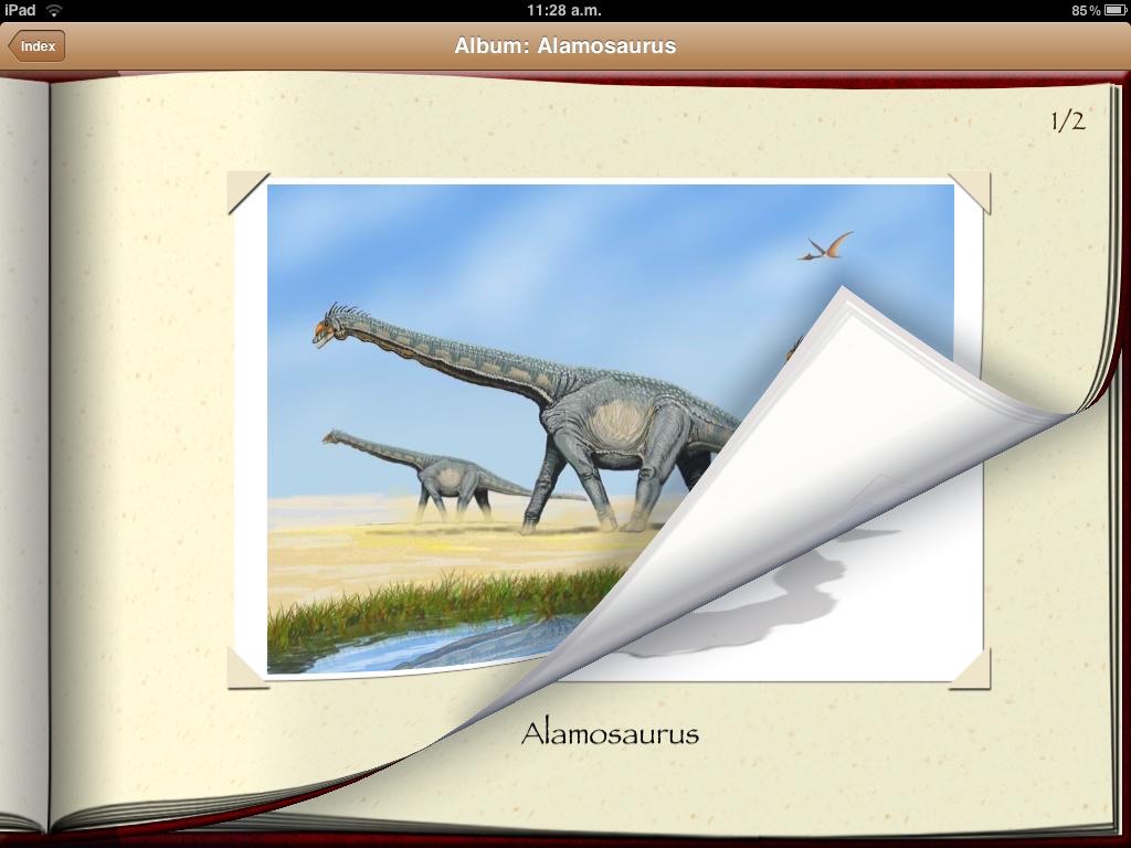 Dinosaur Book HD Lite: iDinobook screenshot 4