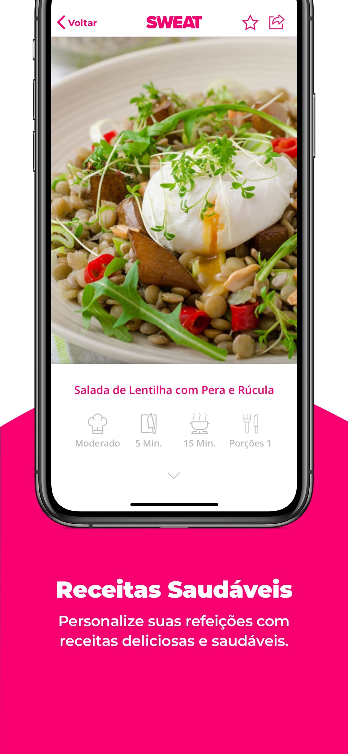 Screenshot do app Sweat: Fitness Kayla Itsines