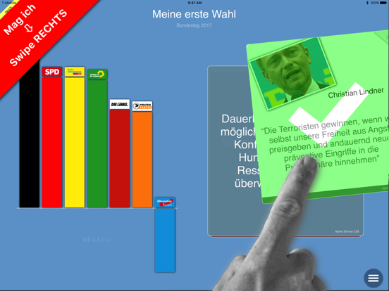 Meine Erste Wahl zum Bundestag screenshot 2