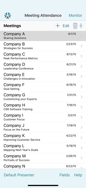 Meeting Attendance for iPhone(圖4)-速報App