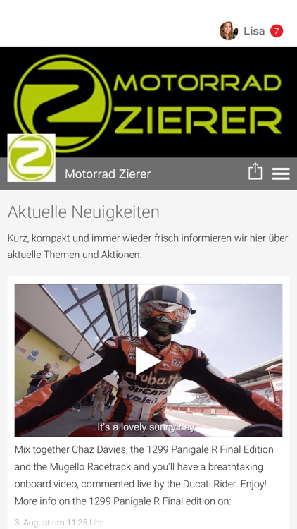 Motorrad Zierer