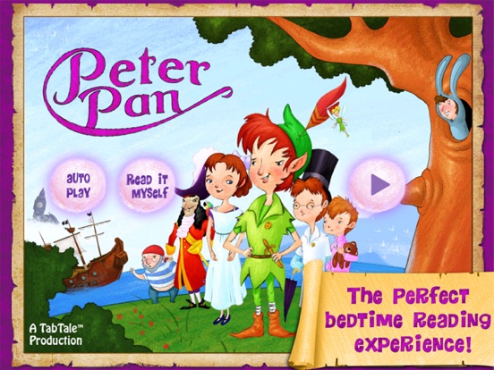 Peter Pan Adventures - The Classic Fairy Tale Storybook screenshot