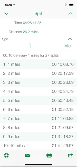 Split - calculate race splits(圖1)-速報App