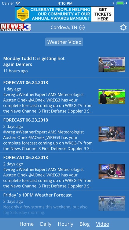 WREG Memphis Weather screenshot-4