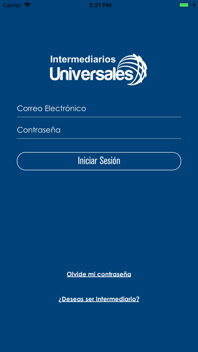 Intermediarios Universales screenshot 2