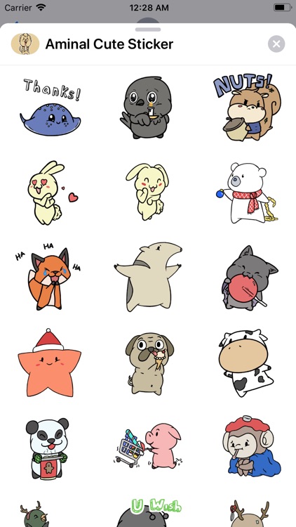 Aminal Cute Sticker