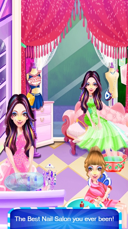 Rainbow Unicorn Fashion Salon