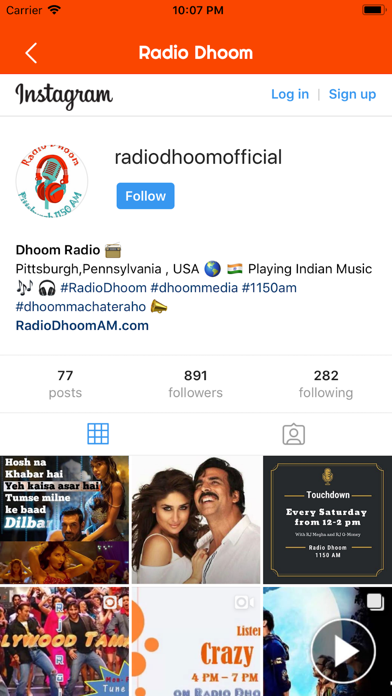 Radio Dhoom USA screenshot 3