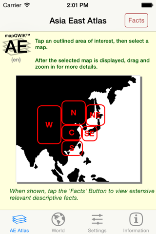 mapQWIK AE - Asia-East Zoomable Atlas - náhled