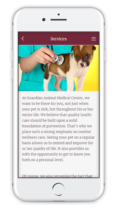 Guardian Animal Medical Center screenshot 2