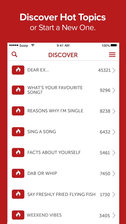 Scorp-Meet people, Chat anonymously, Watch videos screenshot-3