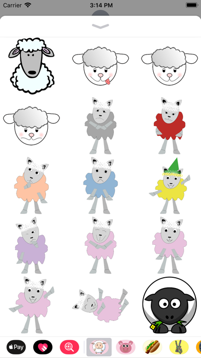 Lamb Sticker Pack screenshot 3