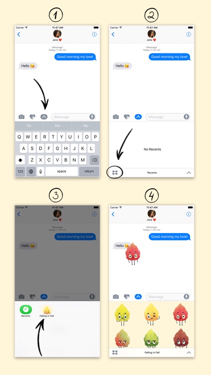 Falling in Fall - stickers screenshot-4
