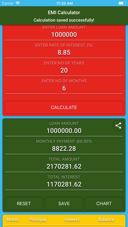 EMI Calc App screenshot-5