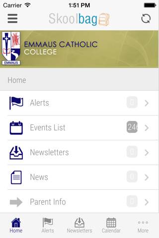 Emmaus Catholic College - Skoolbag screenshot 2