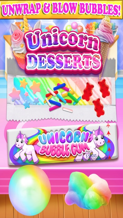Unicorn Desserts: Glitter Food screenshot 2