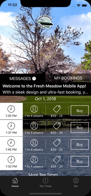 Fresh Meadow Golf Tee Times(圖1)-速報App