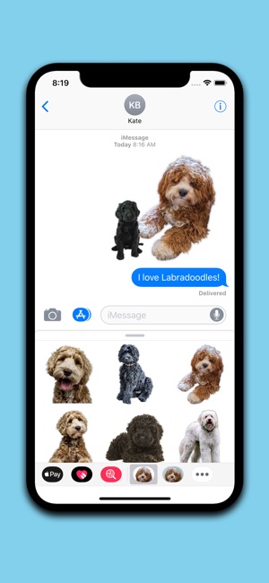 Labradoodle Stickers