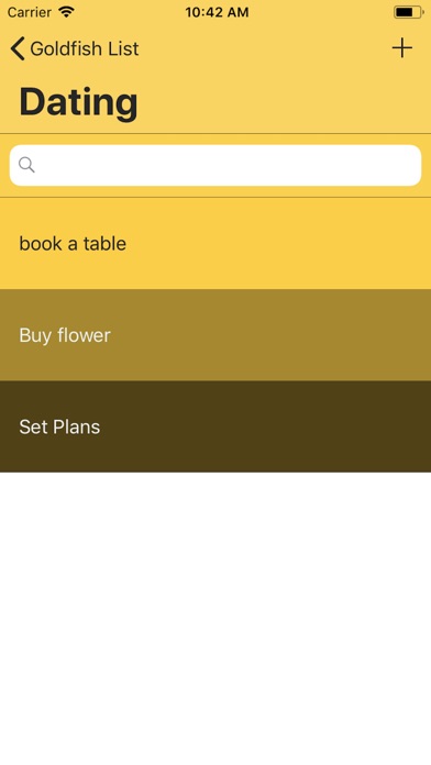 Goldfish List screenshot 4
