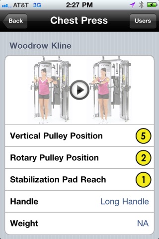 Cybex Bravo Workout Guide screenshot 3