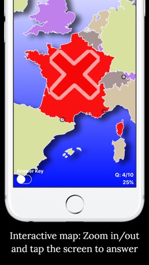 PP's Europe Geography Quiz Edu(圖2)-速報App