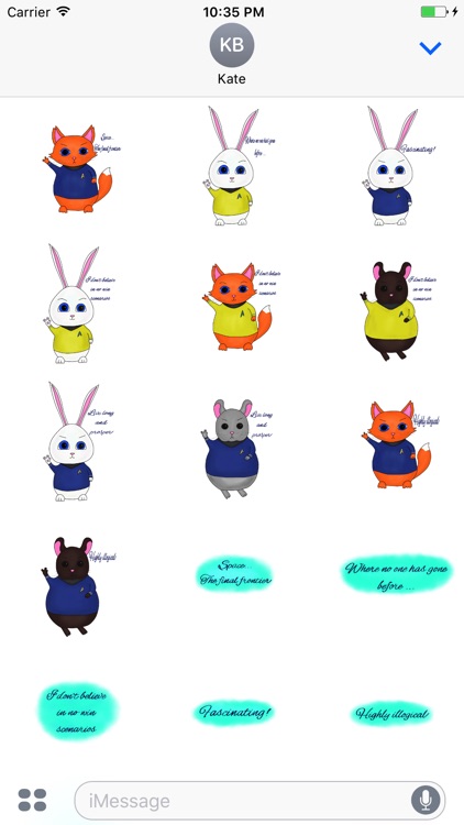 Star Pets stickers