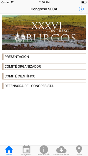 Congreso SECA 2018(圖1)-速報App