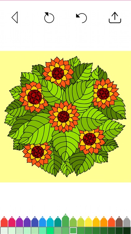 Flower Coloring Book Games screenshot-8