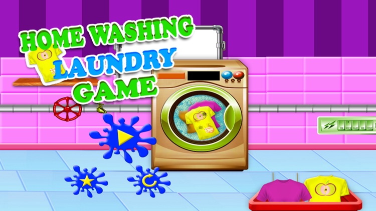 Home Washing Laundry Game