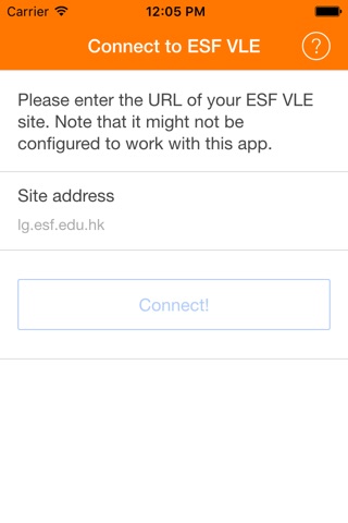 ESF Mobile VLE screenshot 2