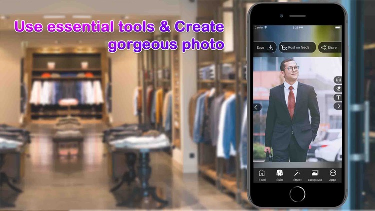 Man Suit Photo Editor