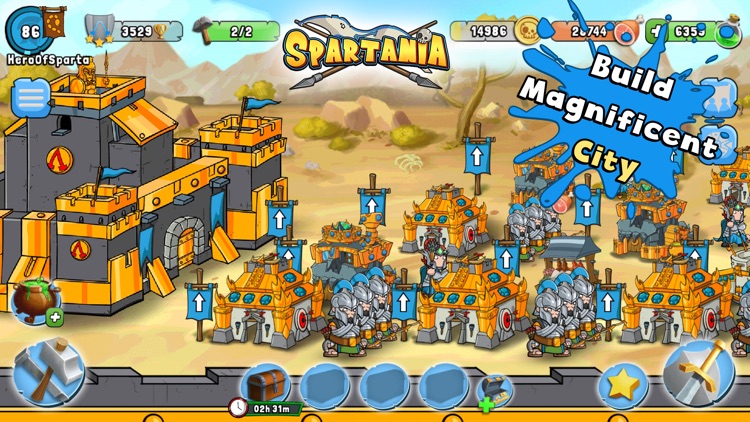 Spartania: Casual Strategy! screenshot-4