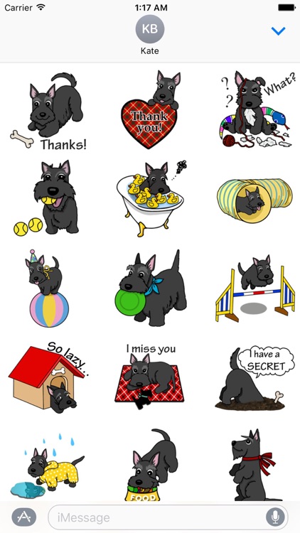 Scottish Terrier Dog Stickers