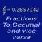 Do you need to convert fractions into decimals or decimals into fractions