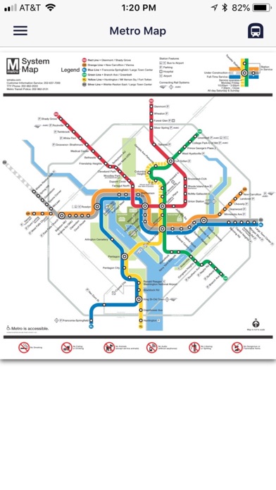 DC Metro App screenshot 4