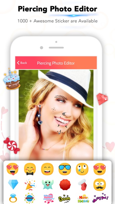 Piercing Photo Booth screenshot 4