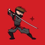 Little Ninja Samurai Stickers