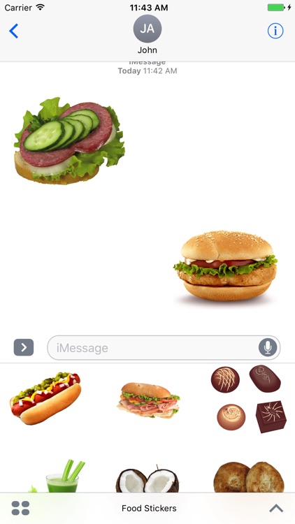 Food Stickers !!