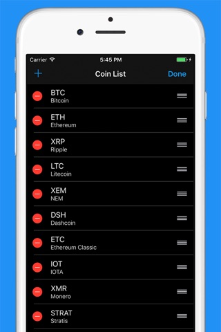 iBitcoin - Bitcoin Ticker screenshot 4