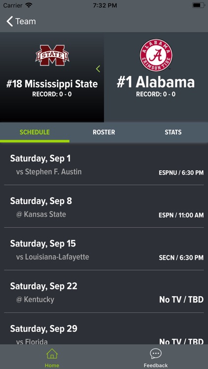 Alabama Football 2018 screenshot-3