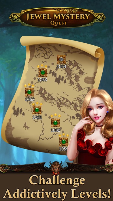 JEWEL MYSTERY QUEST 1.0 IOS GAME GIẢI TRÍ JEWEL MYSTERY QUEST 1.0 IOS
