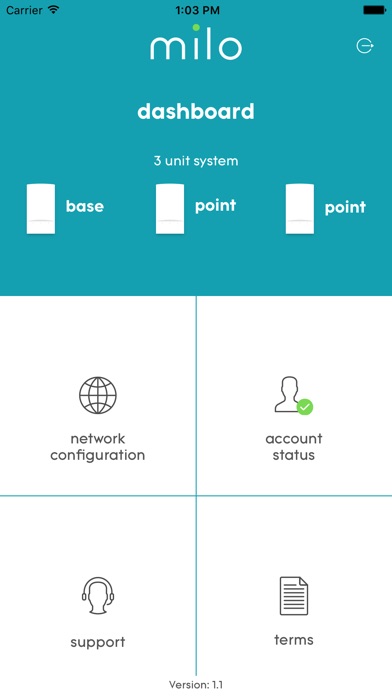 Milo Home Wifi System screenshot 3