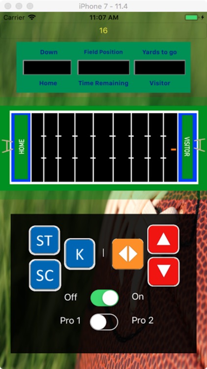 Vintage FootBall Game